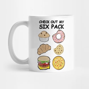 Check Out My Six Pack - Mixed Foods Mug